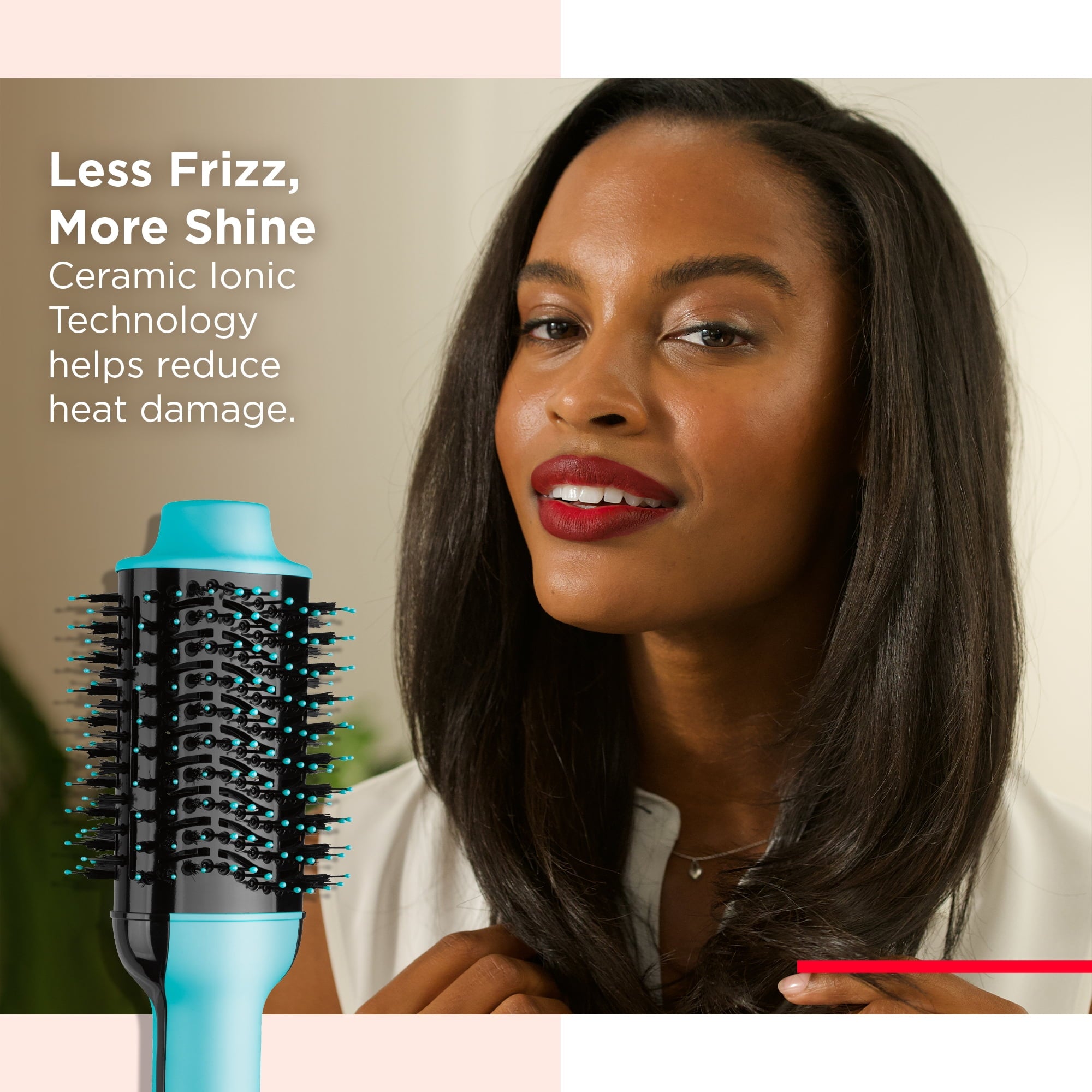 Revlon One-Step Ceramic Hair Dryer & Volumizer Hot Air Brush, Mint