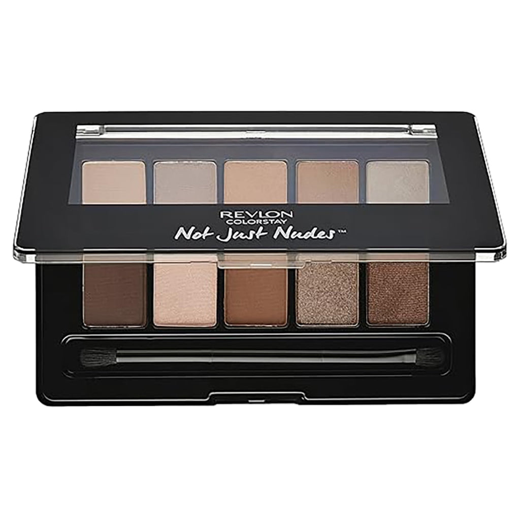 Revlon ColorStay Not Just Nudes Eye Shadow Palette, 0.5 oz, Passionate Nudes