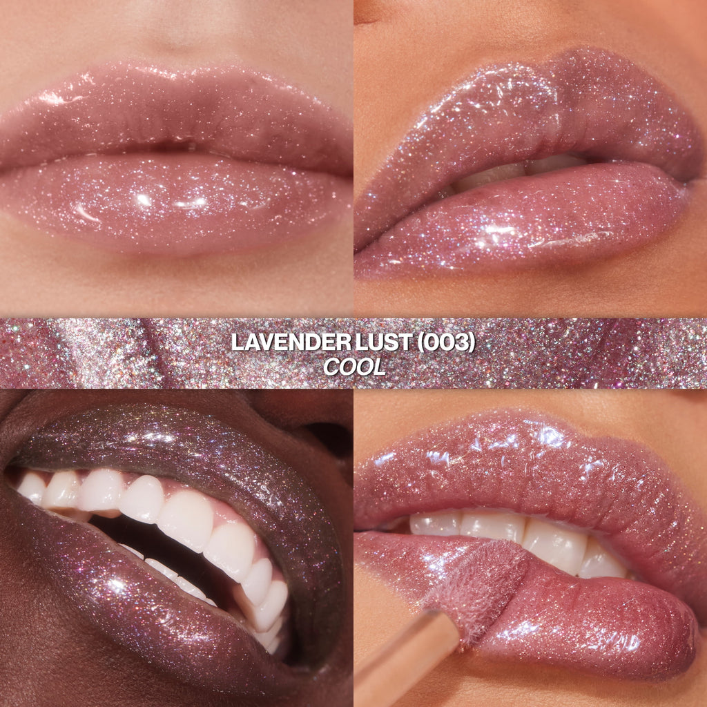 Revlon Super Lustrous Glimmer High-Shine Lip Gloss, 003 Lavender Lust, 0.13 fl oz