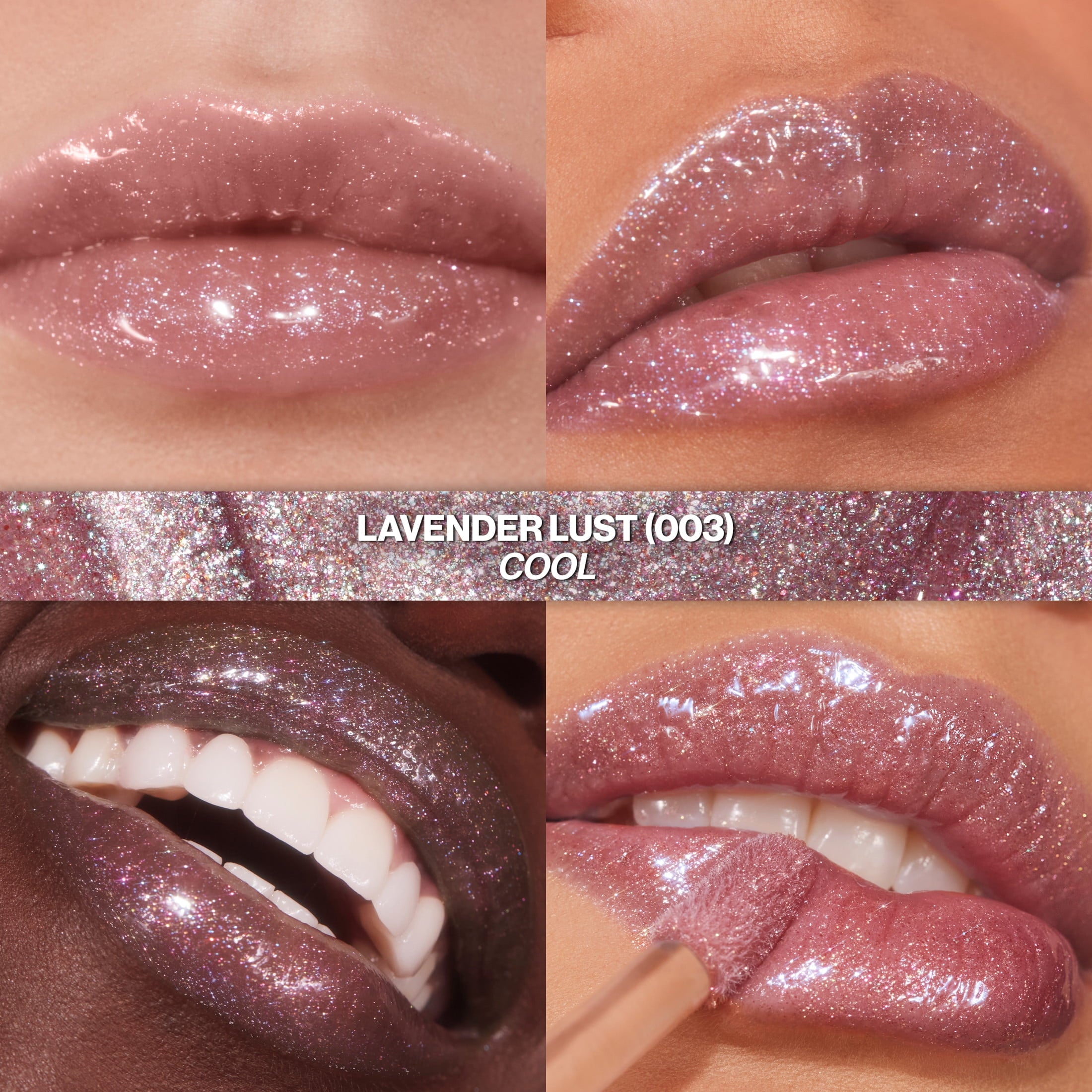 Revlon Super Lustrous Glimmer High-Shine Lip Gloss, 003 Lavender Lust, 0.13 fl oz