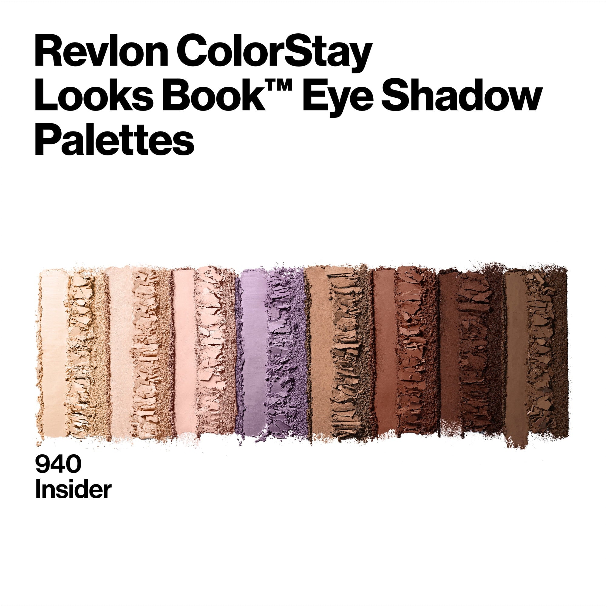 Revlon ColorStay Looks Book Eye Shadow Palette, 940 Insider, 0.12 oz