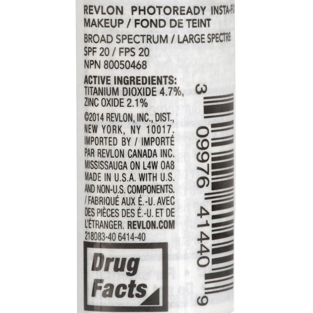 Revlon PhotoReady Insta-Fix Stick Concealer Makeup, Buildable Coverage, 140 Nude, 0.24 fl oz