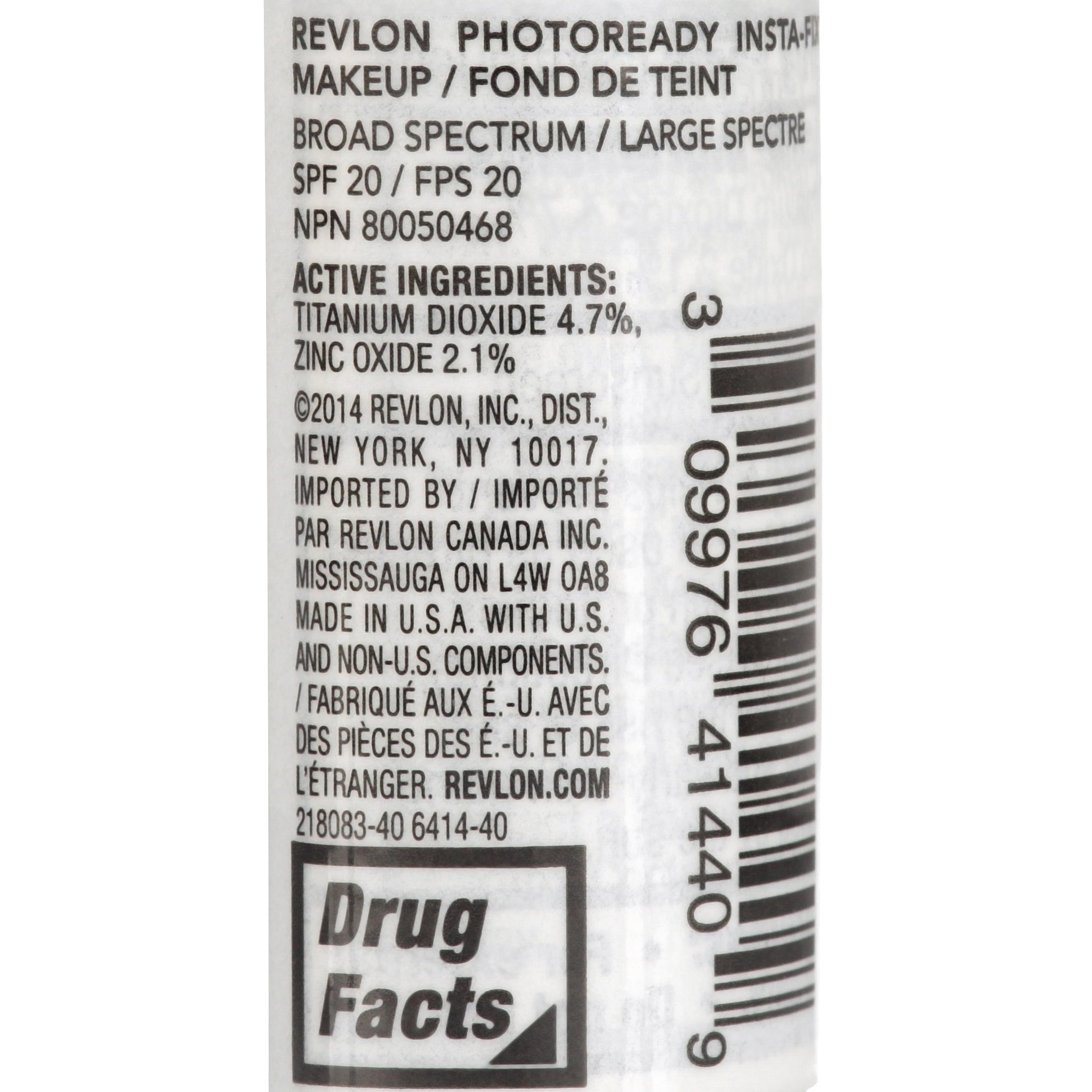 Revlon PhotoReady Insta-Fix Stick Concealer Makeup, Buildable Coverage, 140 Nude, 0.24 fl oz