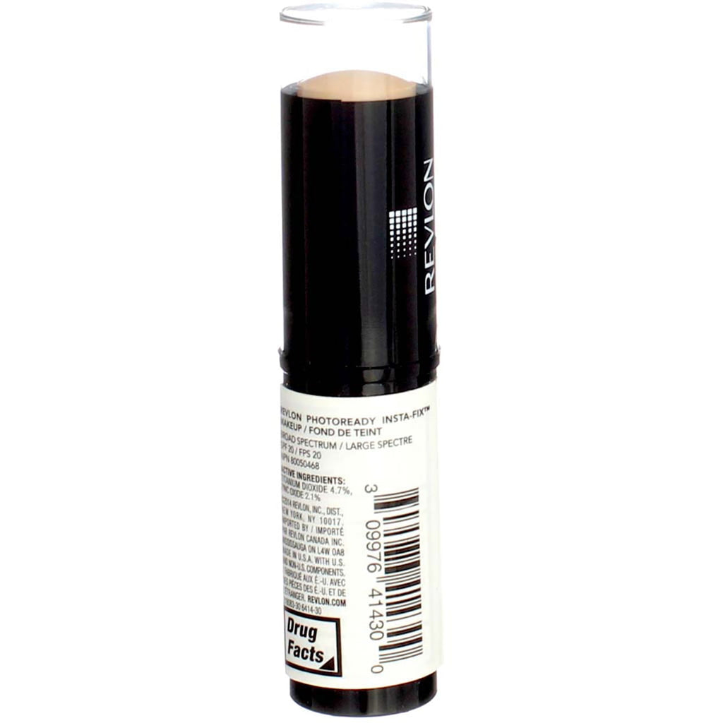 Revlon PhotoReady Insta-Fix Stick Concealer Makeup, Buildable Coverage, 130 Shell, 0.24 fl oz