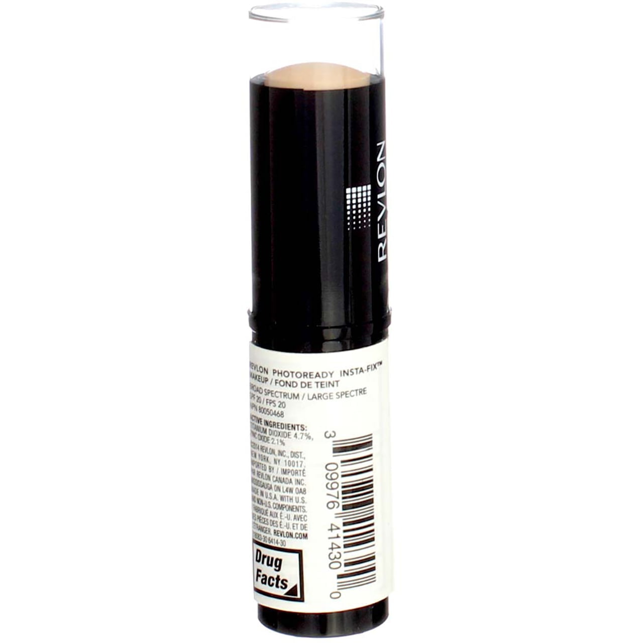 Revlon PhotoReady Insta-Fix Stick Concealer Makeup, Buildable Coverage, 130 Shell, 0.24 fl oz