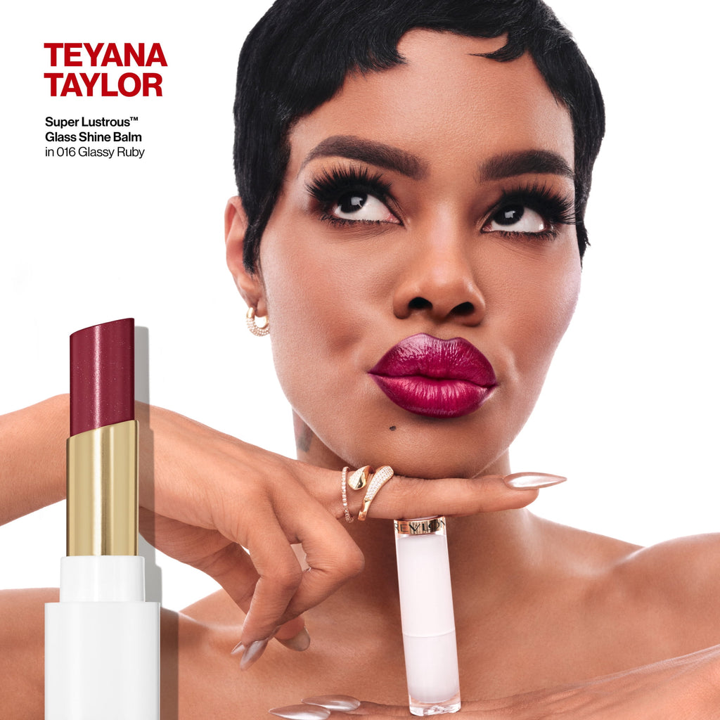 Revlon Super Lustrous Glass Shine Tinted Lip Balm, 004 Nude Illuminator, 0.11 oz