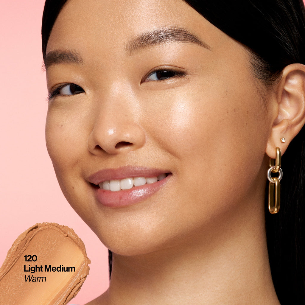 Revlon Glimmer Tinted Facial Moisturizer Stick, Light Coverage Foundation, 120, 0.31 oz