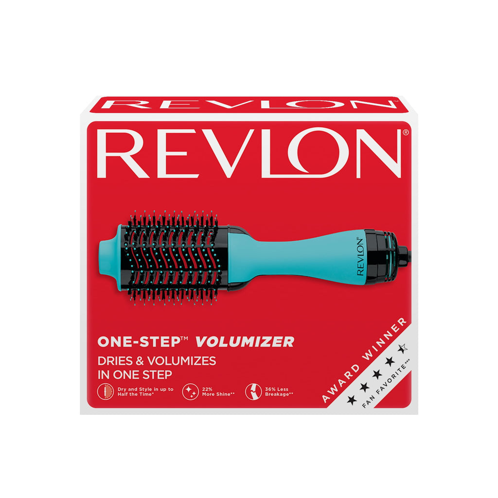 Revlon One-Step Ceramic Hair Dryer & Volumizer Hot Air Brush, Mint