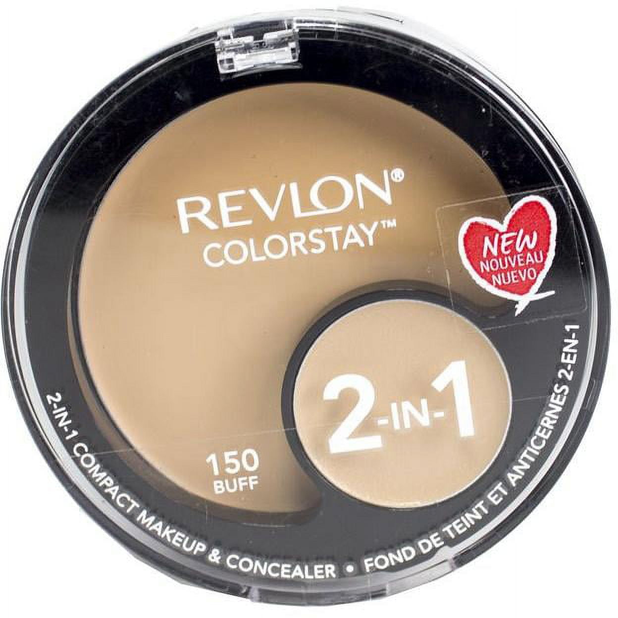 Revlon Colorstay 2-in-1 Compact Makeup and Concealer, Sand Beige