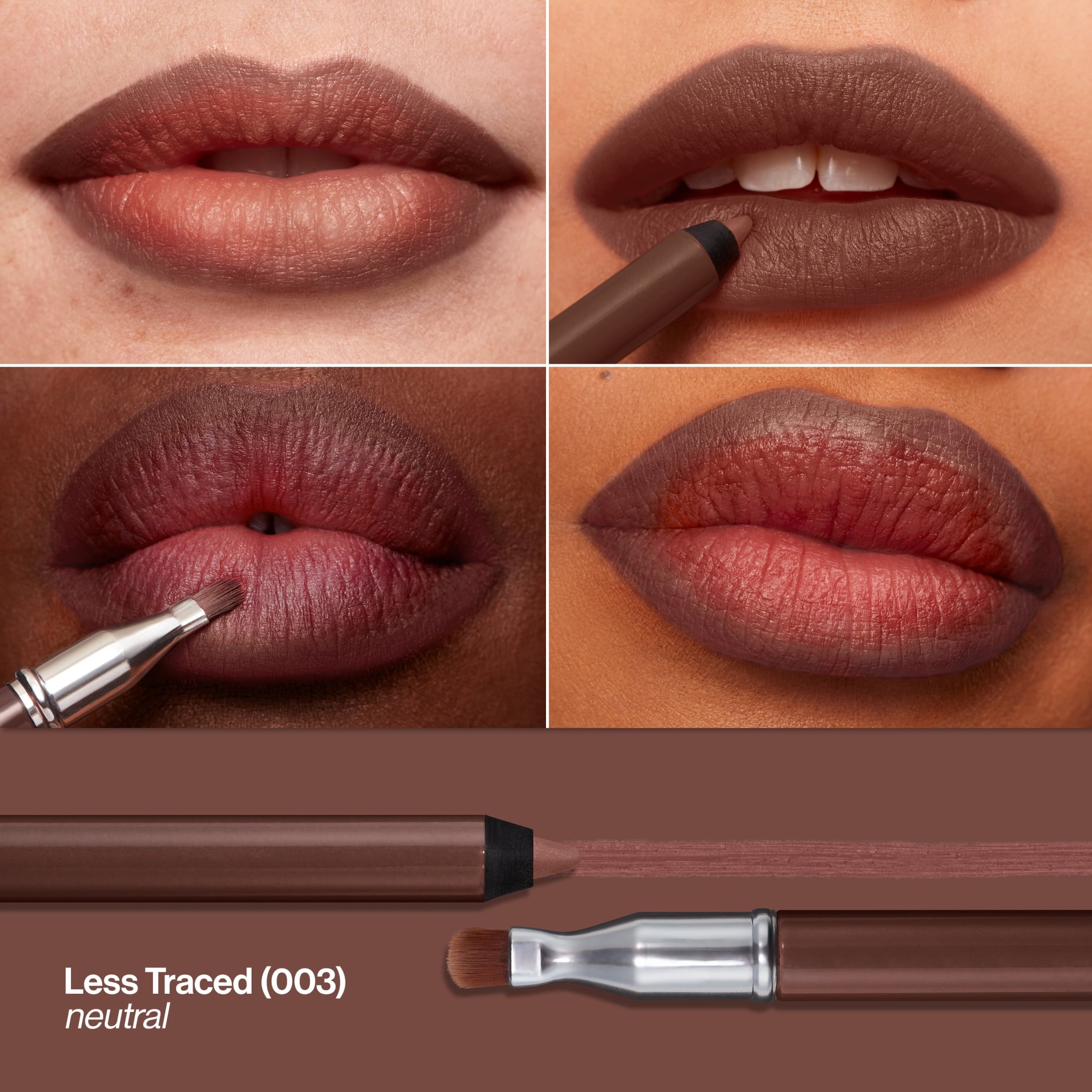 Revlon ColorStay Multi-Liner Makeup for Lips, Face, Eyes, 003 Less Traced, 1 count