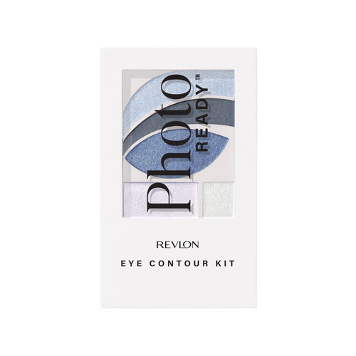 (2 pack) Revlon PhotoReady Eye Contour Kit Makeup Palette, Blue Shimmer Eyeshadow, 525 Avant Garde, 0.1 oz