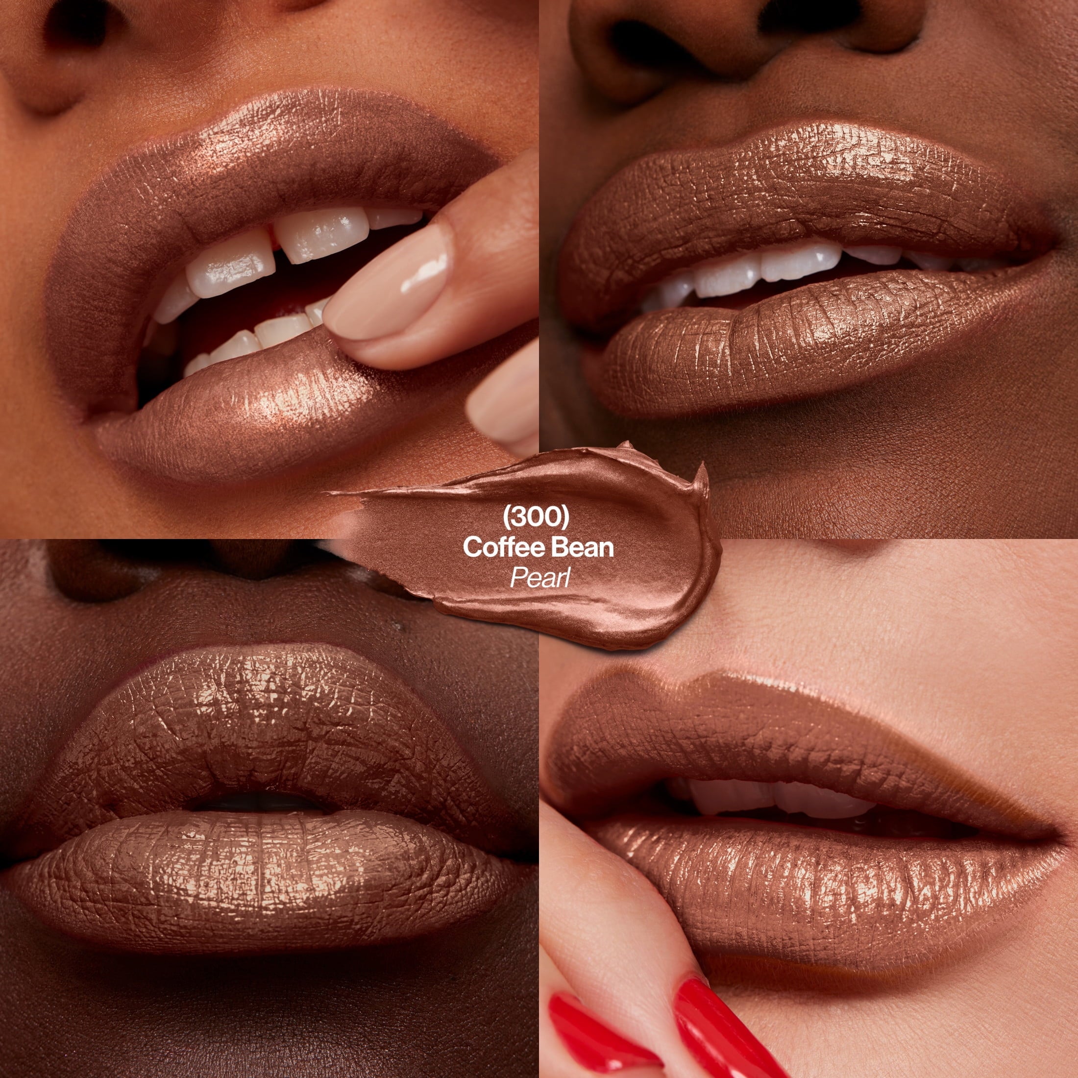 Revlon Super Lustrous Pearl Lipstick, Creamy Formula, 300 Coffee Bean, 0.15 oz