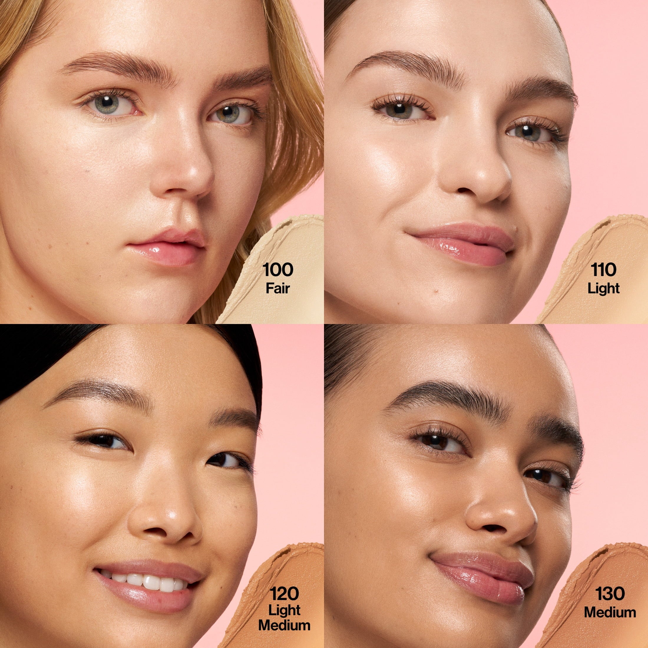 Revlon Glimmer Tinted Facial Moisturizer Stick, Light Coverage Foundation, 110, 0.31 oz