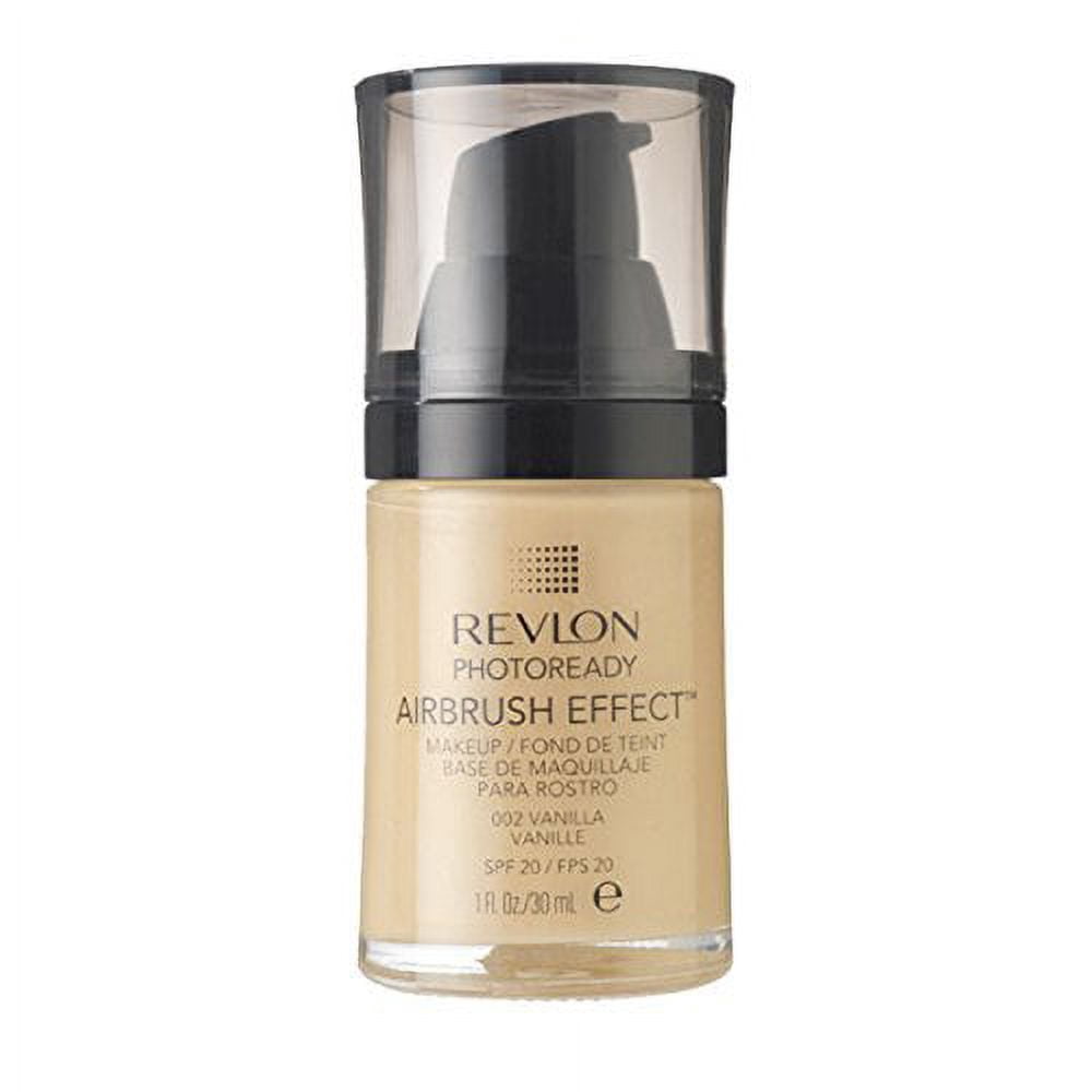 Revlon PhotoReady Airbrush Effect Makeup SPF20 002  Vanilla  1 Fl Oz.