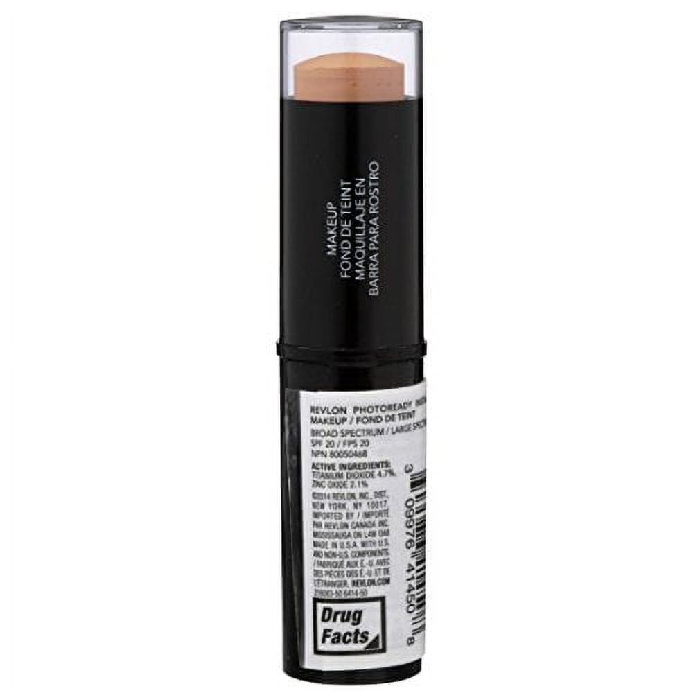 Revlon PhotoReady Insta-Fix Stick Concealer Makeup, Buildable Coverage, 150 Natural Beige, 0.24 fl oz
