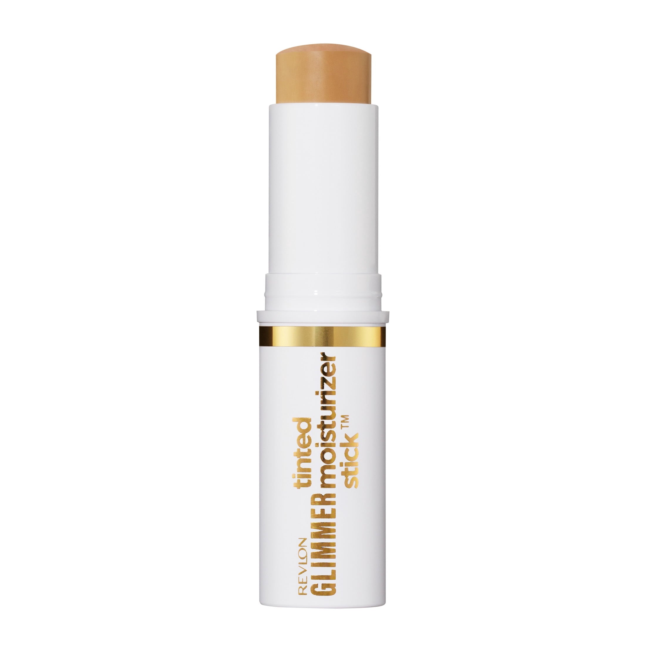 Revlon Glimmer Tinted Facial Moisturizer Stick, Light Coverage Foundation, 140, 0.31 oz