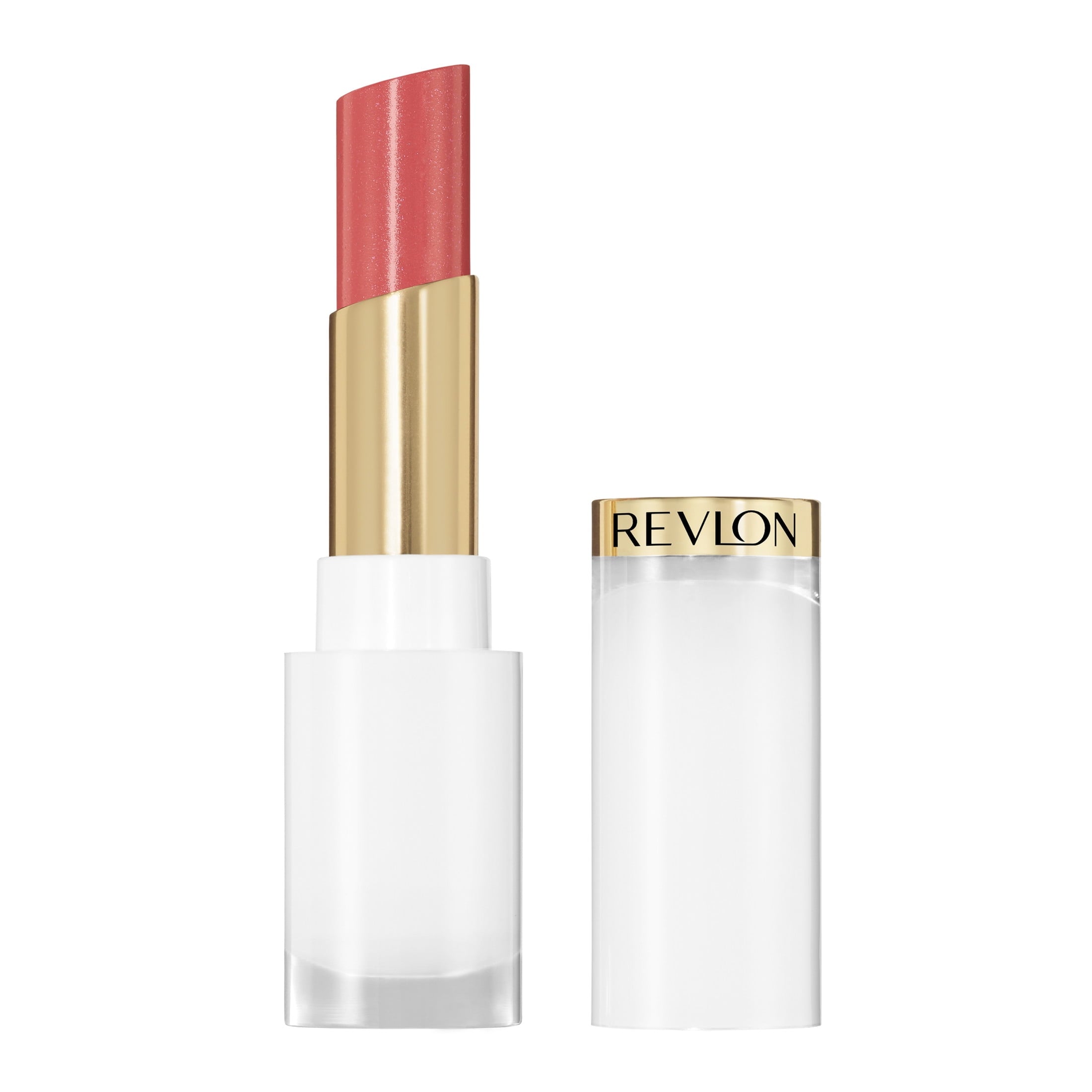 Revlon Super Lustrous Glass Shine Hydrating Tinted Lip Balm, 003 Honey Shine, 0.11 oz