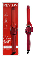Revlon Take Control of Your Curls 1" Barrel 3X-Coated Ceramic Curling Iron - RED