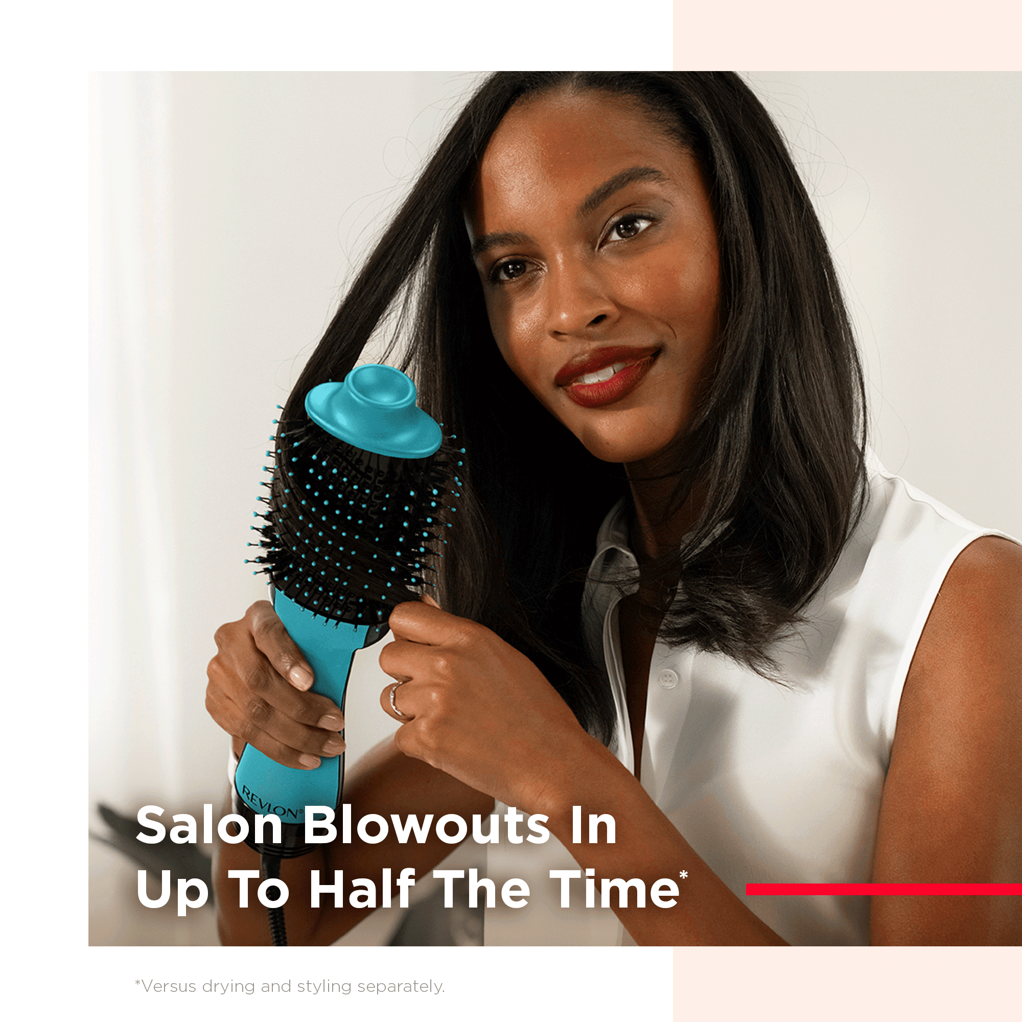 Revlon One-Step Ceramic Hair Dryer & Volumizer Hot Air Brush, Mint
