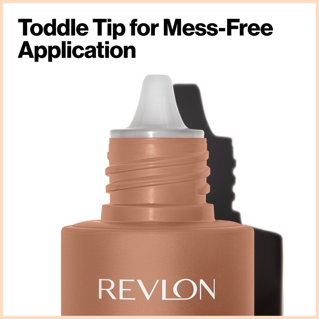 Revlon ColorStay Light Cover Liquid Foundation, Hydrating Longwear Weightless Makeup with SPF 35, Light-Medium Coverage for Blemish, Dark Spots & Uneven Skin Texture - 440 Caramel