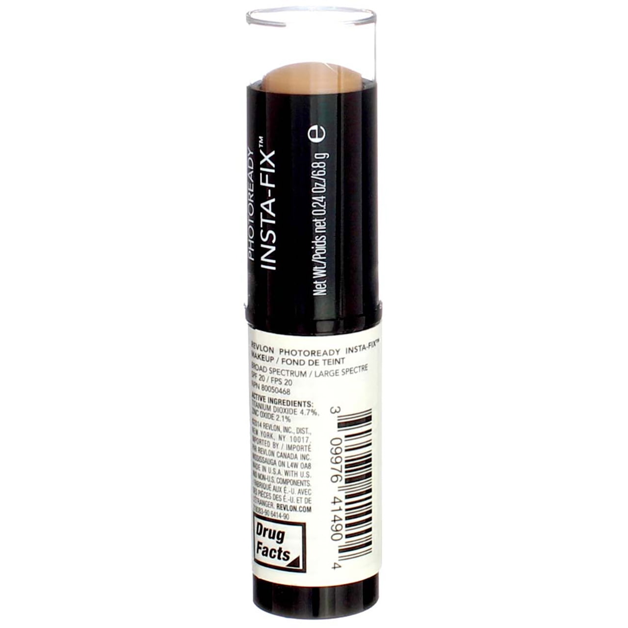 Revlon PhotoReady Insta-Fix Stick Concealer Makeup, Buildable Coverage, 190 Caramel, 0.24 fl oz