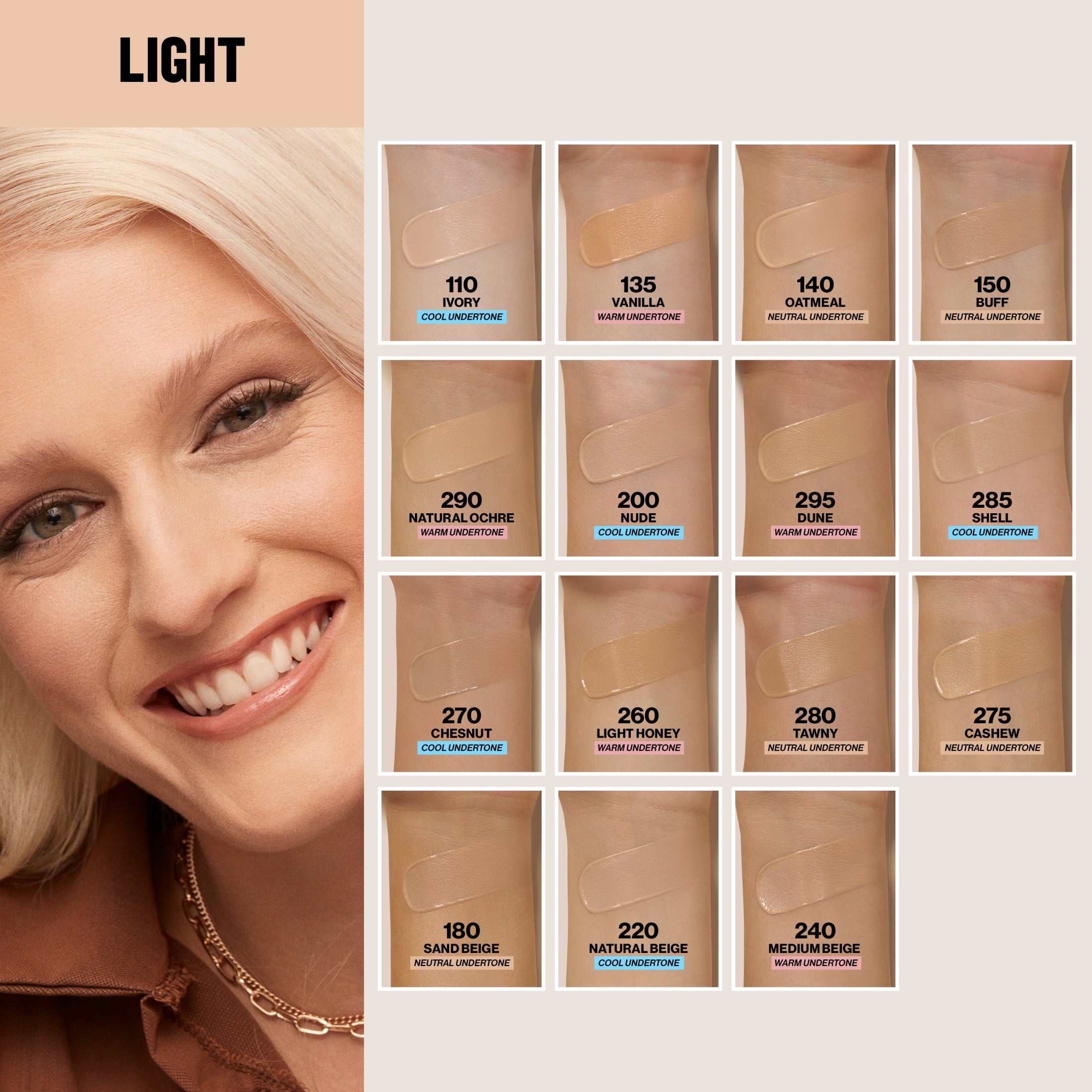 Revlon ColorStay Liquid Foundation Makeup, Matte Finish, Combination/Oily Skin, SPF 15, 220 Natural Beige, 1 fl oz