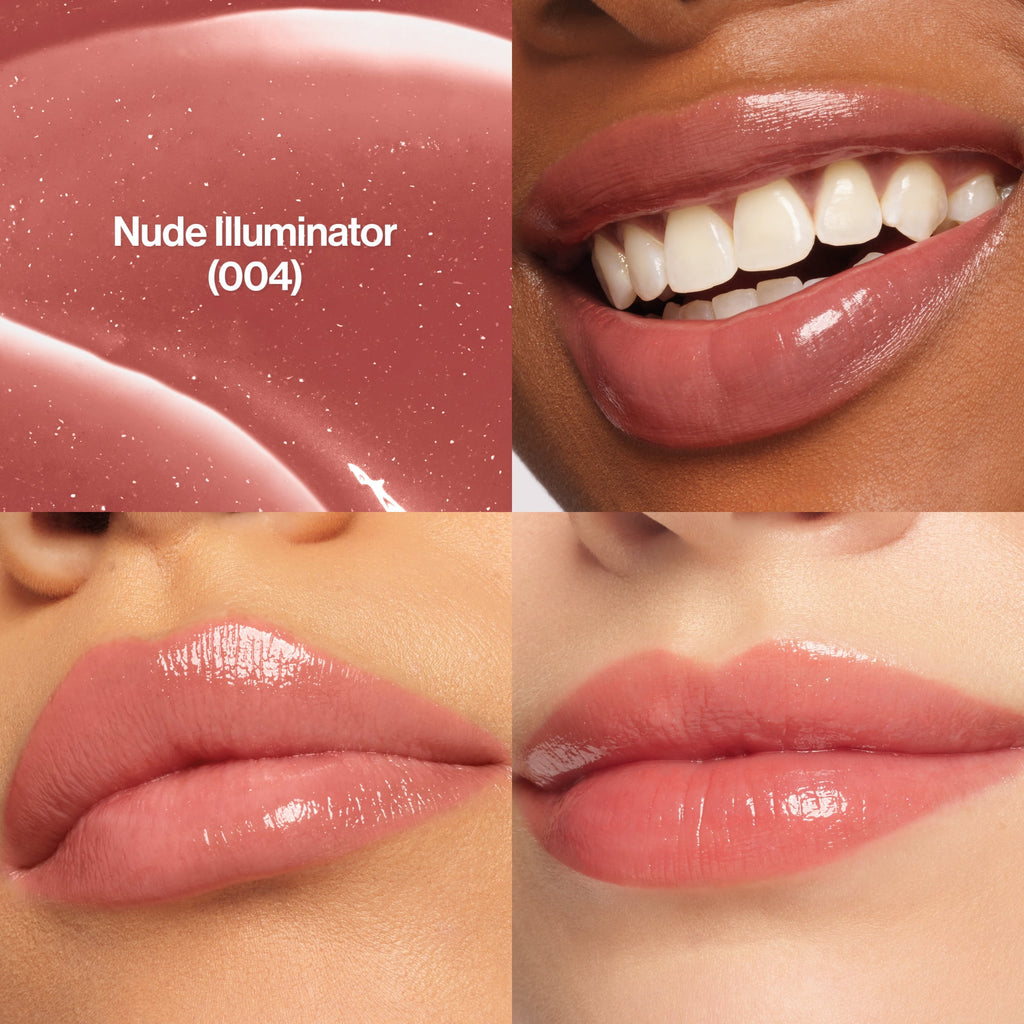 Revlon Super Lustrous Glass Shine Tinted Lip Balm, 004 Nude Illuminator, 0.11 oz