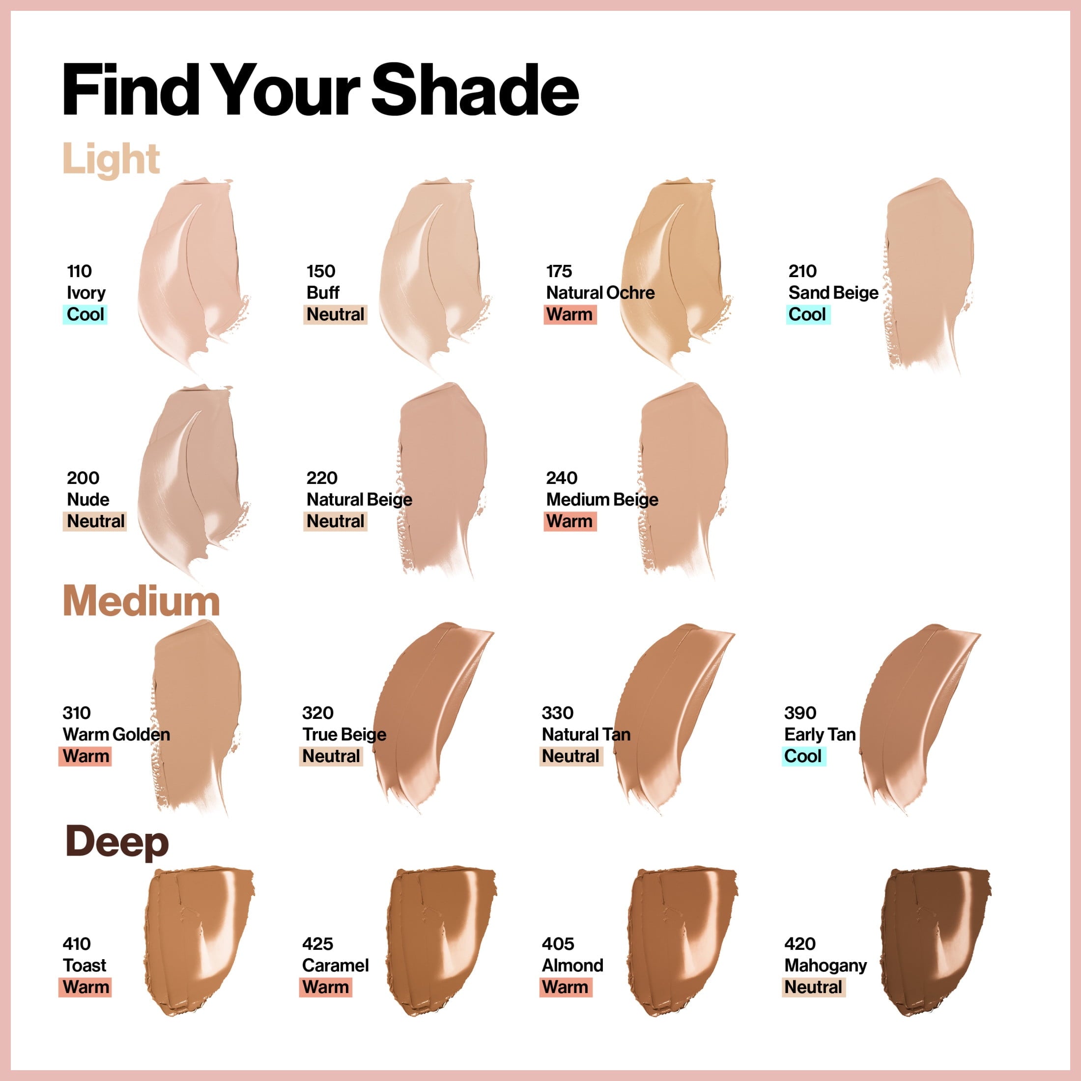Revlon ColorStay Full Coverage Cream Foundation Makeup, Matte Finish, 220 Natural Beige, 1.0 fl oz