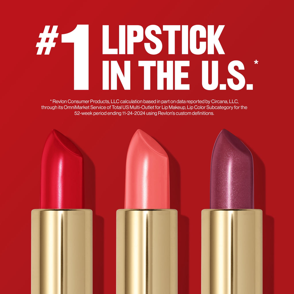 Revlon Super Lustrous Creme Lipstick, Creamy Formula, 325 Toast of New York, 0.15 oz