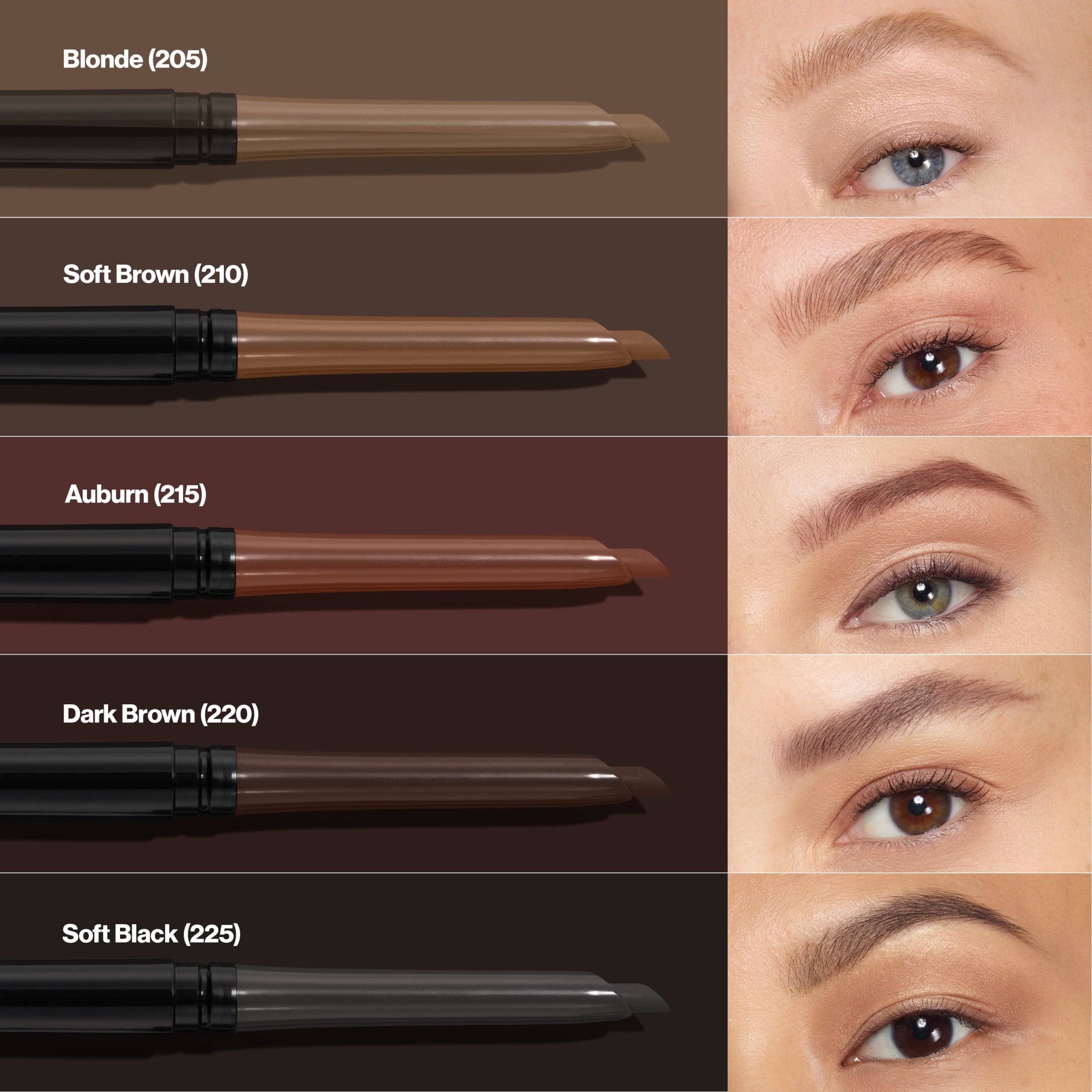 Revlon ColorStay Waterproof Eyebrow Pencil, Mechanical & Long Lasting, 205 Blonde, 0.021 oz