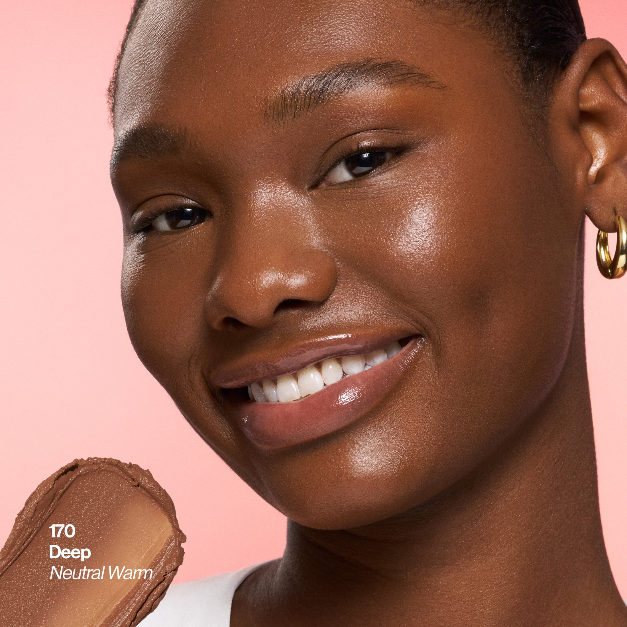 Revlon Glimmer Tinted Facial Moisturizer Stick, Light Coverage Foundation, 170, 0.31 oz